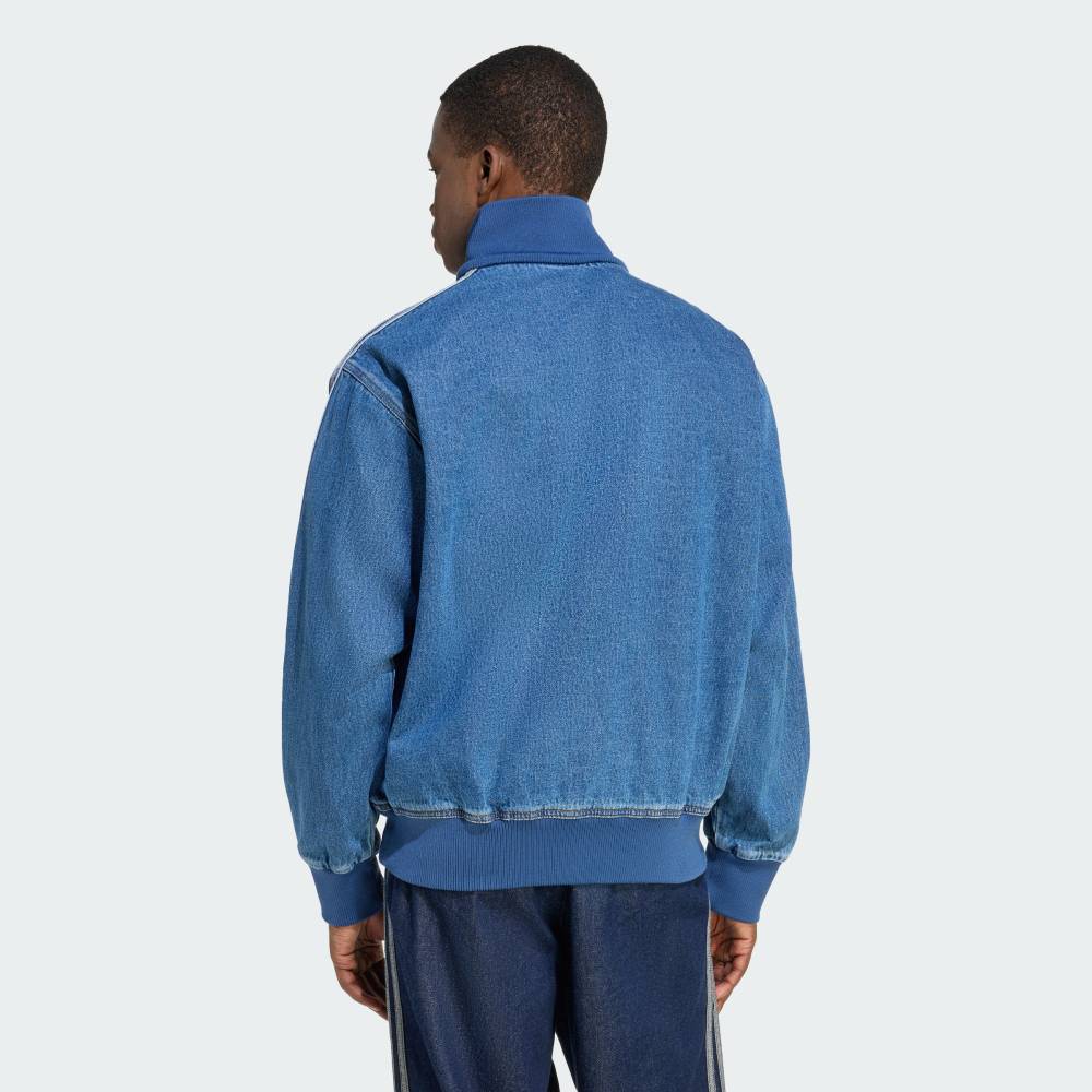 アディダス adidas 返品可 ライフスタイル アディカラー デニム ファイヤーバード トラックトップ オリジナルス （3枚目）