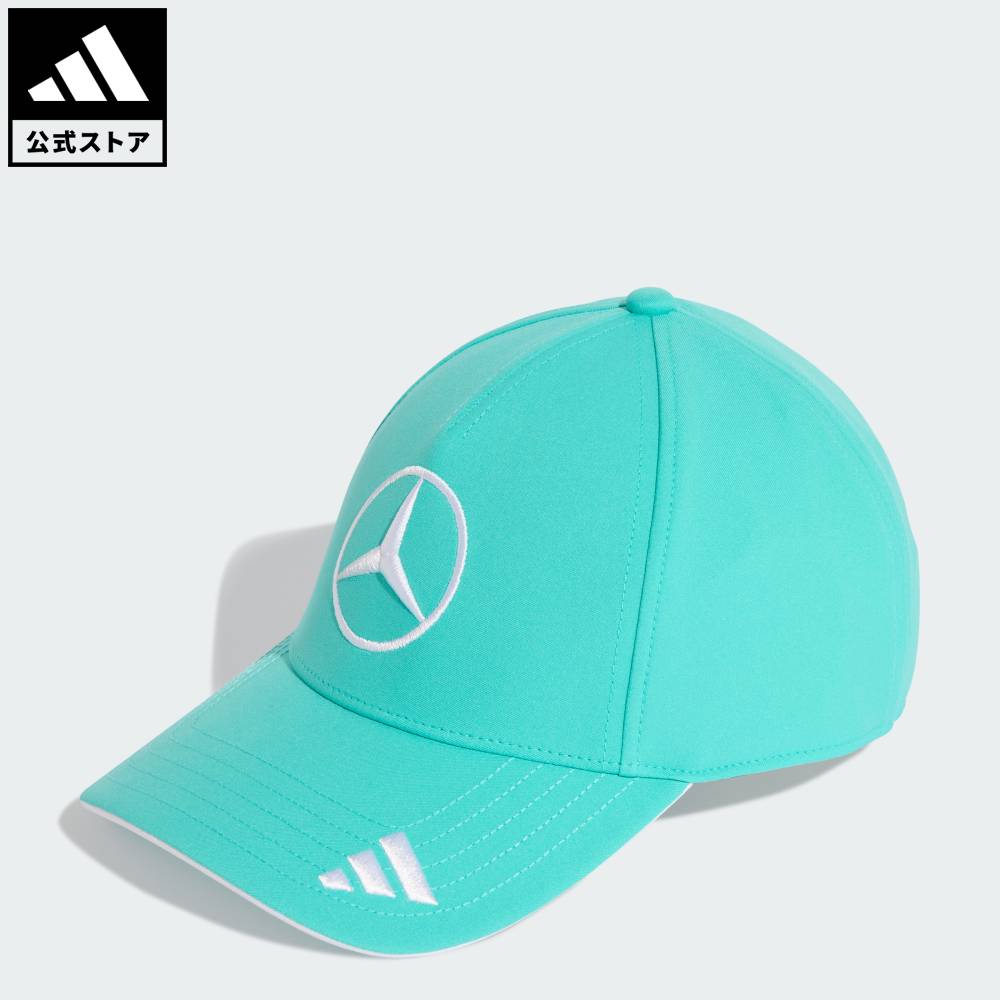 乐天商城 - 【公式】アディダス adidas 返品可 モータースポーツ MERCEDES AMG PETRONAS F1 Team ドライバー キャップ パフォーマンス ユニセックス アクセサリー 帽子 KE8301