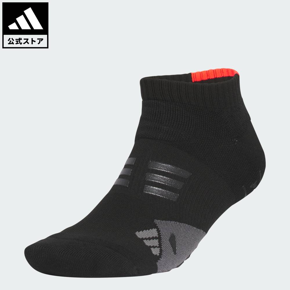 乐天商城 - 【公式】アディダス adidas 返品可 ゴルフ アディパワー アンクル ソックス パフォーマンス ユニセックス アクセサリー ソックス・靴下 黒 ブラック KF0456