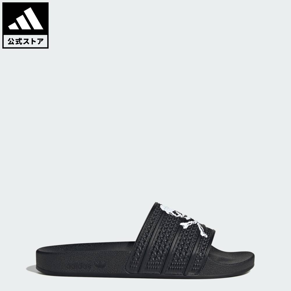 【ポイント20倍 3/13 0:00～3/18 23:59】 【公式】アディダス adidas 返品可 ライフスタイル アディレッタ / ADILETTE オリジナルス ユニセックス シューズ・靴 サンダル＆ビーチサンダル 黒 ブラック KI5853 【PT】