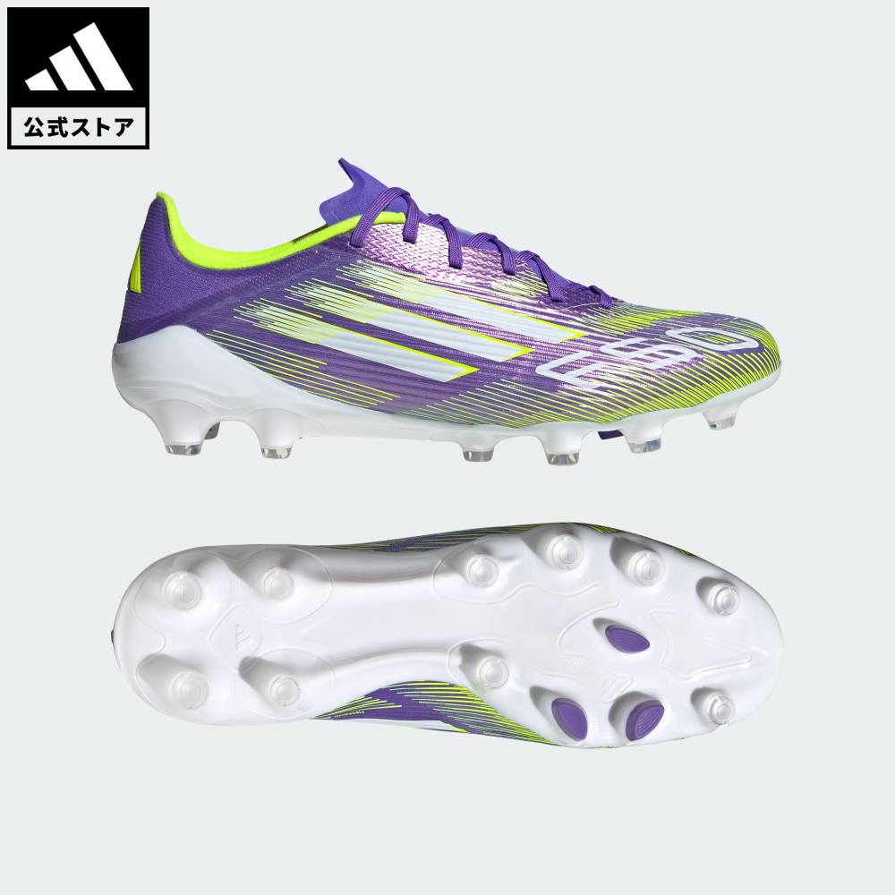 樂天商城 - 【20％OFFクーポン対象 05/23 20:00～05/27 01:59】 【公式】アディダス adidas 返品可 サッカー F50 リーグ HG スパイク / 土・人工芝用 / F50 League Hard Ground Boots パフォーマンス ユニセックス シューズ・靴 スパイク 紫 パープル JQ8677