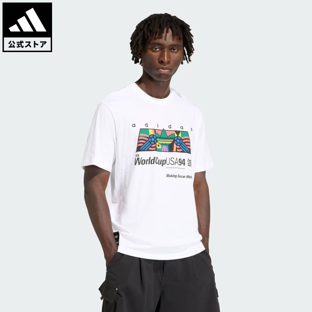 Other - 【公式】アディダス adidas 返品可 ライフスタイル アーカイブ アフリカ 94 グラフィック Tシャツ オリジナルス メンズ ウェア・服 Tシャツ 白 ホワイト KD3817