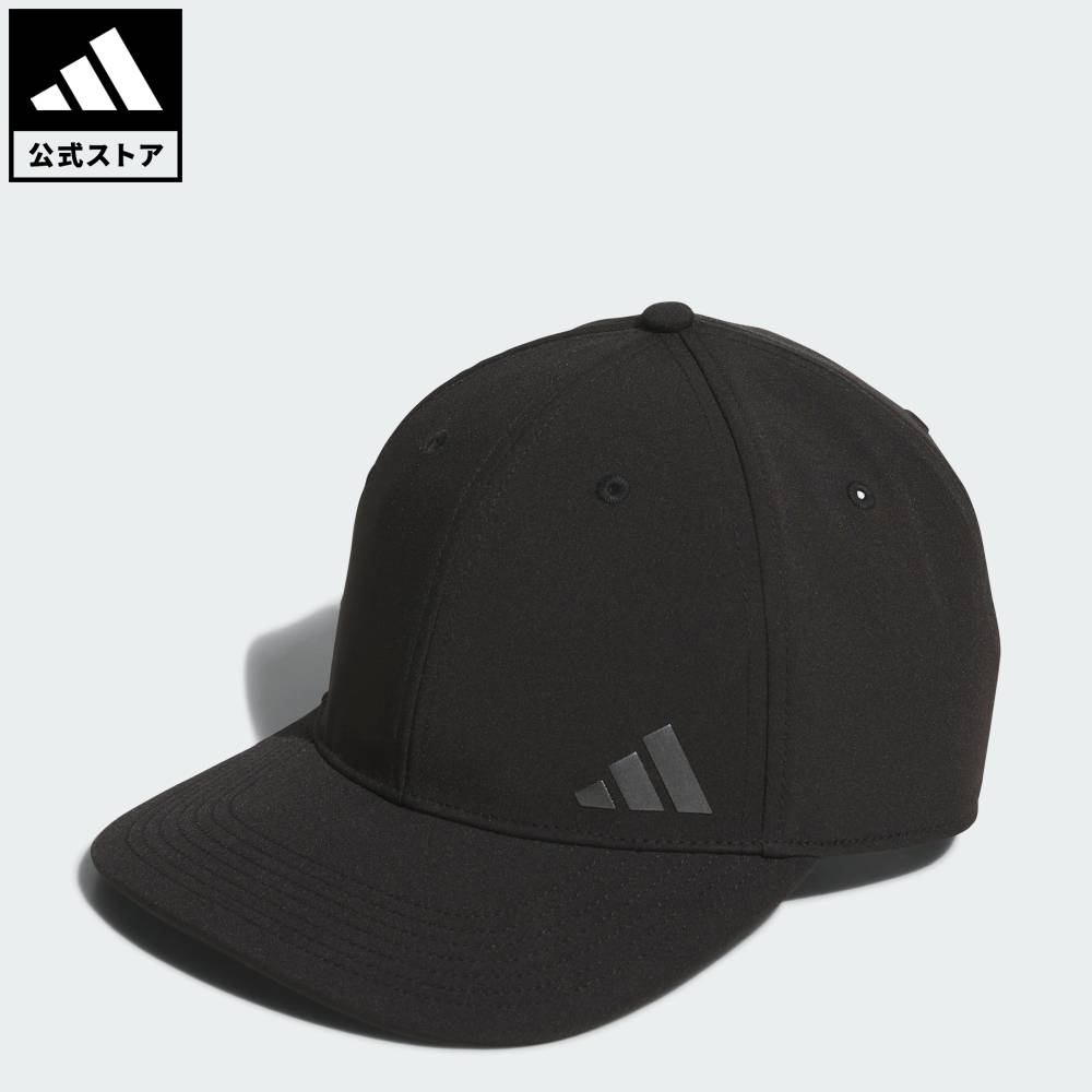 樂天商城 - 【公式】アディダス adidas 返品可 ゴルフ ツアー オーセンティック キャップ パフォーマンス ユニセックス アクセサリー 帽子 黒 ブラック KD8845