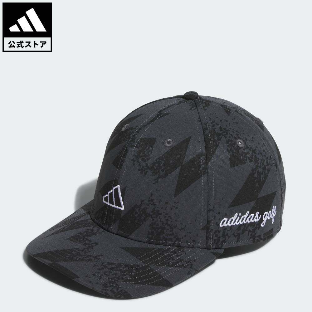乐天商城 - 【ポイント10倍 5/9 20:00～5/20 23:59】 【公式】アディダス adidas 返品可 ゴルフ グラフィック キャップ パフォーマンス ユニセックス アクセサリー 帽子 黒 ブラック KD8849 【PT】