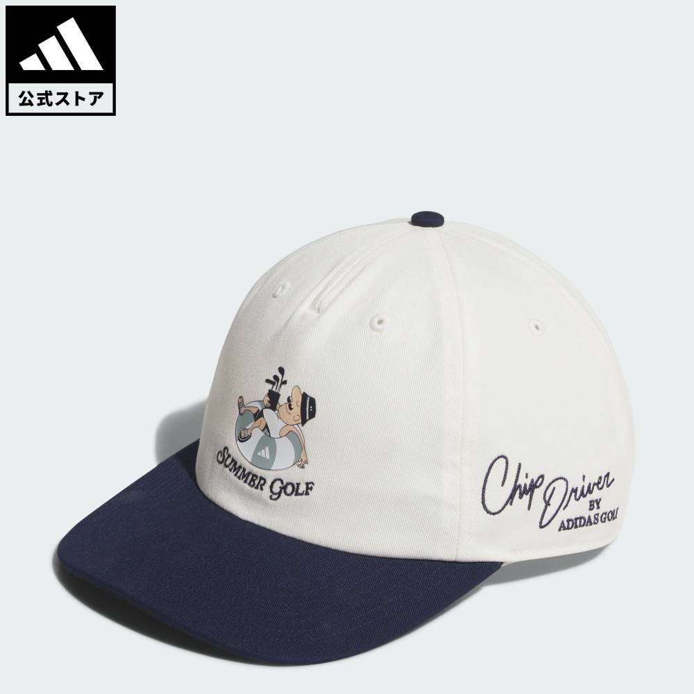 乐天商城 - 【ポイント10倍 5/9 20:00～5/20 23:59】 【公式】アディダス adidas 返品可 ゴルフ チップドライバー キャップ パフォーマンス ユニセックス アクセサリー 帽子 白 ホワイト KD8858 【PT】