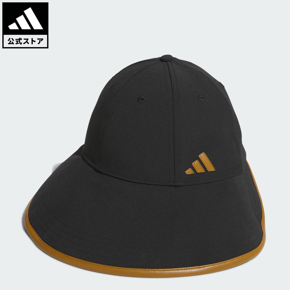 [공식] 아디다스 adidas 반품 가능 골프 와이드 브림 모자 퍼포먼스 레이디스 액세서리 모자 블랙 블랙 KD8866