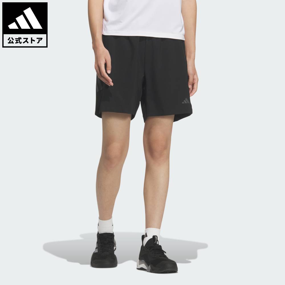 乐天商城 - 【ポイント20倍 5/9 20:00～5/20 23:59】 【公式】アディダス adidas 返品可 ジム・トレーニング トレーニング エッセンシャルズ プラス ルーズフィット ストレッチ ウーブン ショーツ パフォーマンス レディース ウェア・服 ショートパンツ・短パン 黒 ブラック KE9128 【…