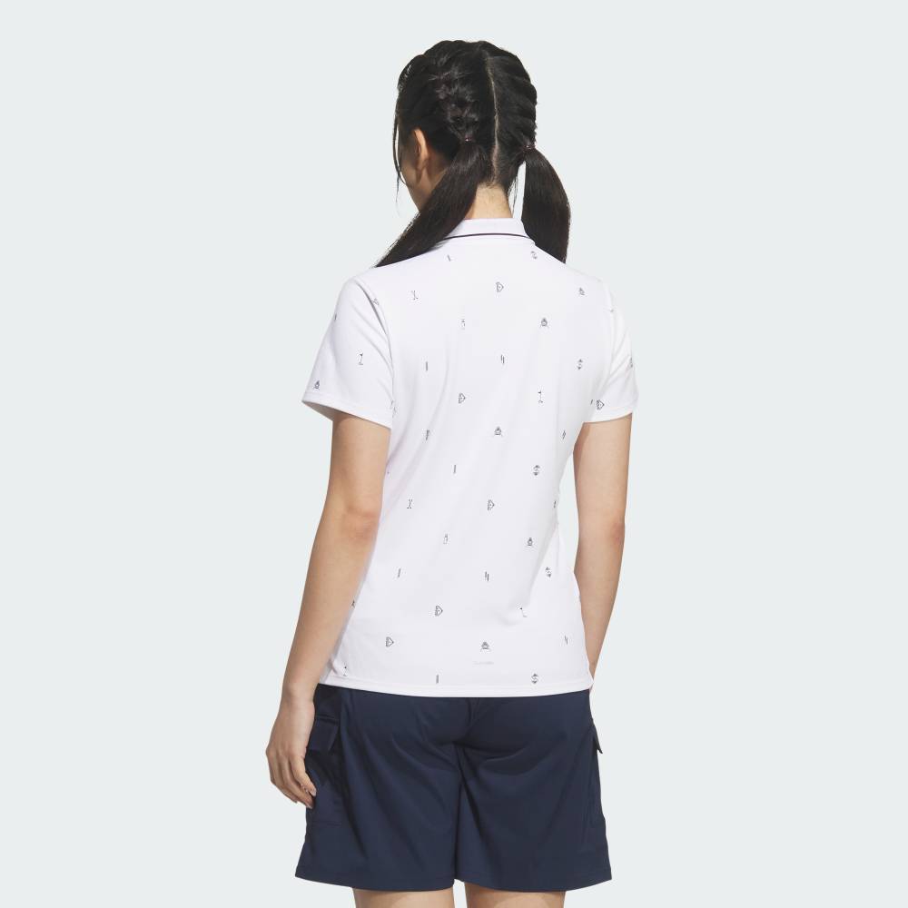 【ポイント10倍 10/04 20:00～10/11 23:59】 【公式】アディダス adidas 返品可 ゴルフ クライマクール モノグラム 半袖シャツ パフォーマンス レディース ウェア・服 ポロシャツ 白 ホワイト KA4304 adidas-10236640 adidas Online Shop 楽天市場店 サンプル画像3