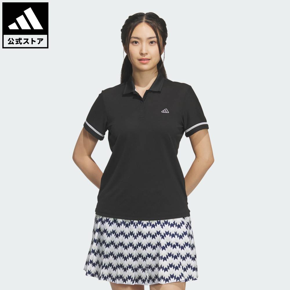 【公式】アディダス adidas 返品可 ゴルフ クライマクール 半袖ポロシャツ パフォーマンス レディース ウェア・服 ポロシャツ 黒 ブラック KB4725