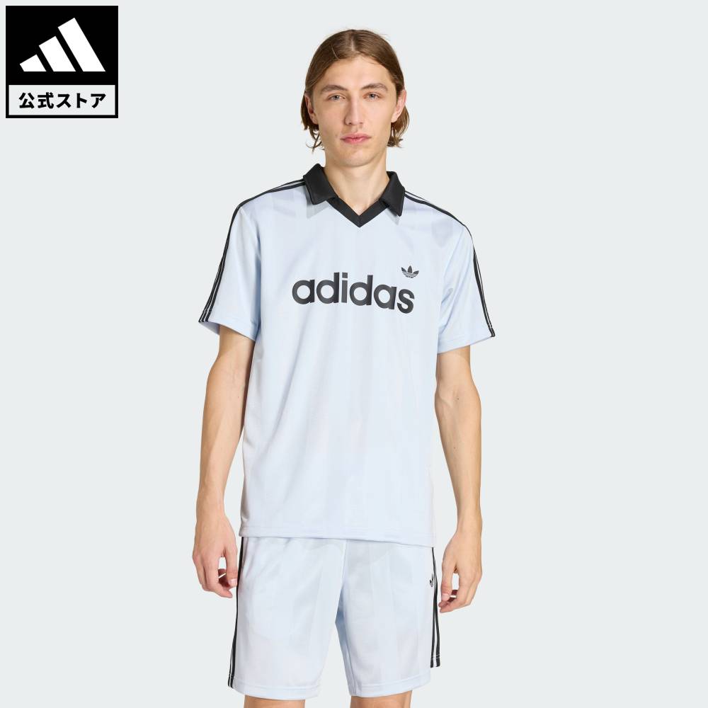 乐天商城 - 【ポイント20倍 5/9 20:00～5/20 23:59】 【公式】アディダス adidas 返品可 ライフスタイル アーカイブカラーエンジニアードジャージ オリジナルス メンズ ウェア・服 ユニフォーム 青 ブルー KE2453 【PT】