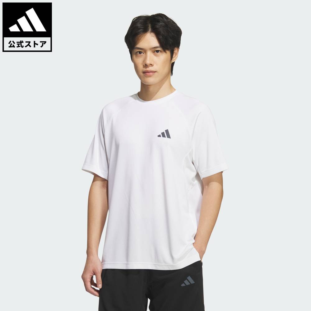 【公式】アディダス adidas 返品可 ソーシャルギフト対象 ジム・トレーニング メンズ　クールセンサー半袖Tシャツ パフォーマンス メンズ ウェア・服 Tシャツ 白 ホワイト KF9123