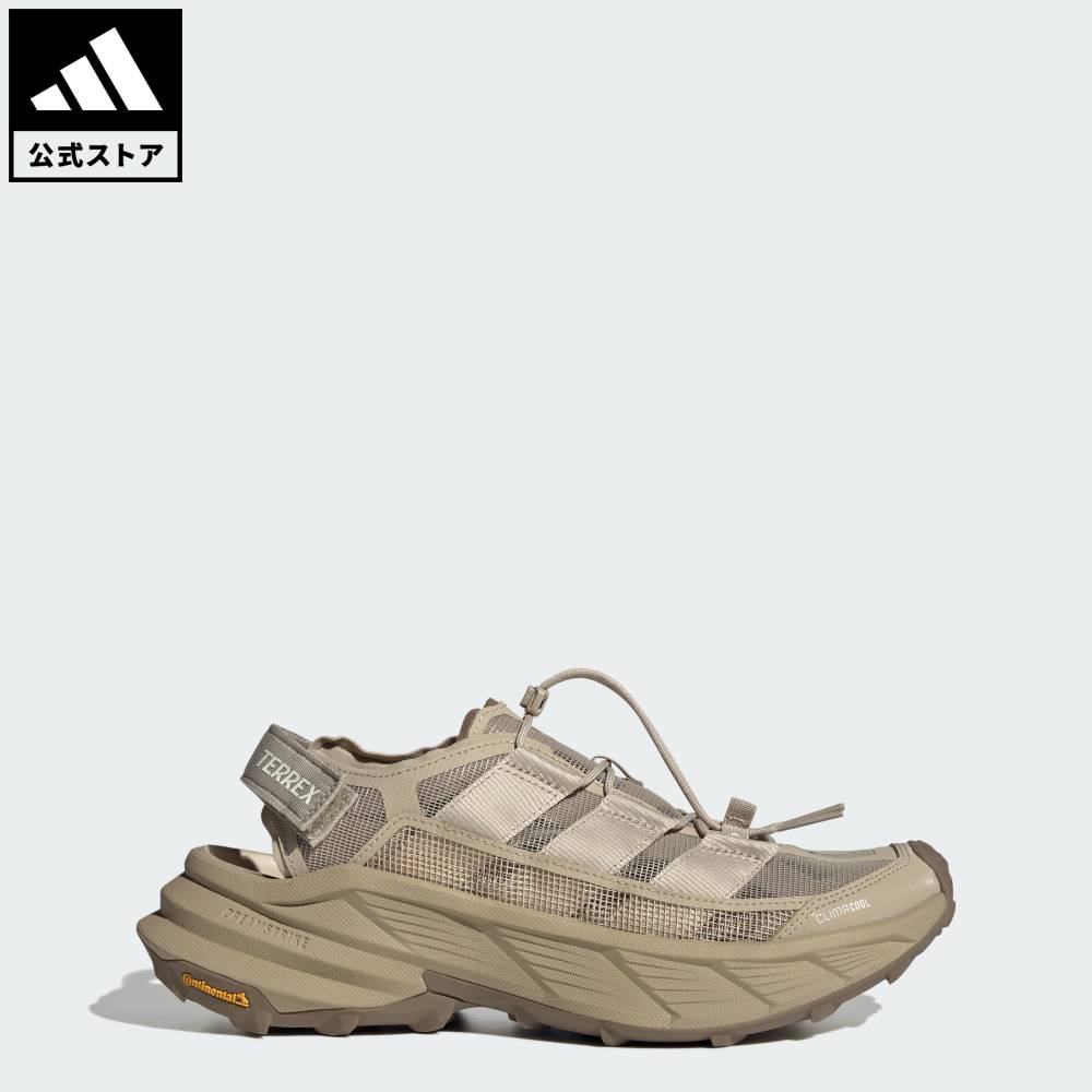 乐天商城 - 【公式】アディダス adidas 返品可 ハイキング テレックス フリーハイカー SL サンダル / TERREX FREEHIKER SL Sandals アディダス テレックス ユニセックス シューズ・靴 サンダル＆ビーチサンダル ベージュ KK5040