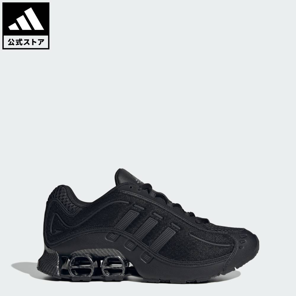 乐天商城 - 【20％OFFクーポン対象 04/29 00:00～05/06 23:59】 【公式】アディダス adidas 返品可 ライフスタイル メガライド O1 / Megaride O1 オリジナルス ユニセックス シューズ・靴 スニーカー 黒 ブラック JR6937