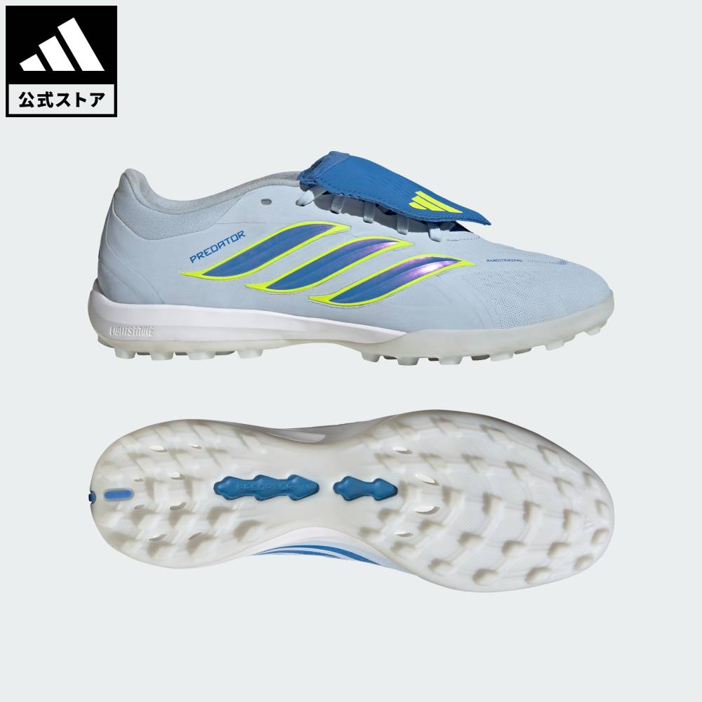 乐天商城 - 【公式】アディダス adidas 返品可 サッカー プレデター PRO フォールディングタン TF / ターフ用（トレーニングシューズ）/ PREDATOR PRO Fold-Over Tongue Turf Football Shoes パフォーマンス ユニセックス シューズ・靴 スポーツシューズ 青 ブルー JR7862
