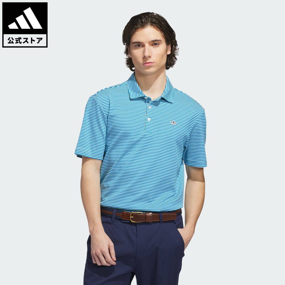 Brand：パフォーマンスSports：ゴルフCategory：ウェア・服【14cg】【color:グリーン】【size:J/S】 【size:J/M】 【size:J/L】 【size:J/XL】 【size:J/2XL】 【size:J/3XL】 スポーツブランドアディダス公式ショップ2026年04月時点の発売時販売価格よりも値下げしていますオリジナルス ストライプ ピケ ポロどんなコースにも合うシンプルなヘリテージスタイル。コットン混紡のニット素材を使用したリラックス感のある着心地のadidasのゴルフポロシャツ。レギュラーフィットとadidasトレフォイルが、リラックスした雰囲気を演出。ゴルフコースはもちろん、シーンを選ばない綿混のゴルフ用ポロシャツ。レギュラーフィットボタンクロージャーポリエステル53% / 綿47%商品番号：KB8625色：Clear Mint / Blue Birdモデル：P2055スポーツ：ゴルフSize胸囲うしろ着丈袖丈J/SJ/MJ/LJ/XLJ/2XLJ/3XL99cm104cm106cm111cm117cm124cm70cm71cm72cm73cm74cm76cm21cm21cm22cm22cm23cm25cm※ 上記の数値はそれぞれのサイズにおける製品の寸法を表しています。※ 商品によっては、表示の寸法から若干の誤差（1～2cm）が発生する場合があります。※ 同じサイズでも、製品の素材の特徴やデザインによって着用感が異なる場合があります。Other Color