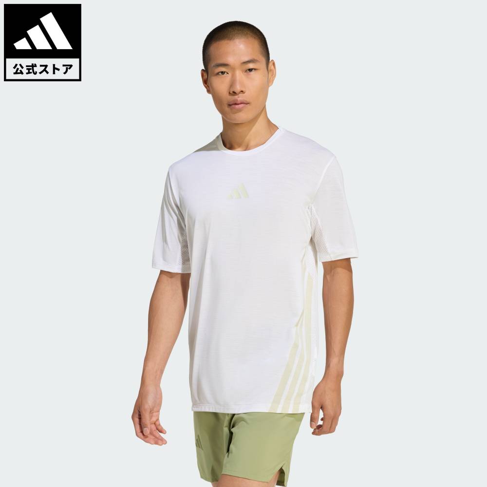 乐天商城 - 【ポイント20倍 5/9 20:00～5/20 23:59】 【公式】アディダス adidas 返品可 トレイルランニング テレックスXperiorクライマクール+ 半袖Tシャツ アディダス テレックス メンズ ウェア・服 Tシャツ 白 ホワイト KD4848 【PT】