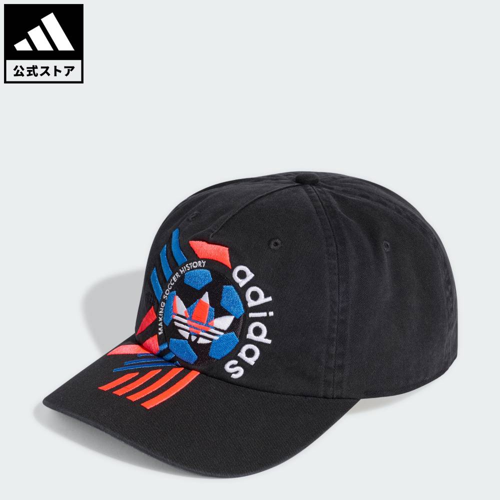 樂天商城 - 【ポイント20倍 05/23 20:00～05/27 01:59】 【公式】アディダス adidas 返品可 ライフスタイル 94 グラフィック スナップバック キャップ オリジナルス ユニセックス アクセサリー 帽子 黒 ブラック KE2823 【PT】