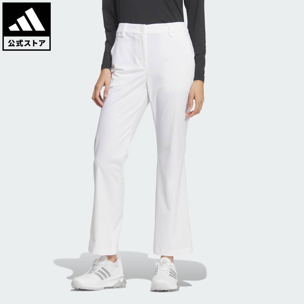 【公式】アディダス adidas 返品可 ゴルフ アルティメット365ツアー クライマクール ブーツカット パンツ パフォーマンス レディース ウェア・服 ボトムス 白 ホワイト KE3728