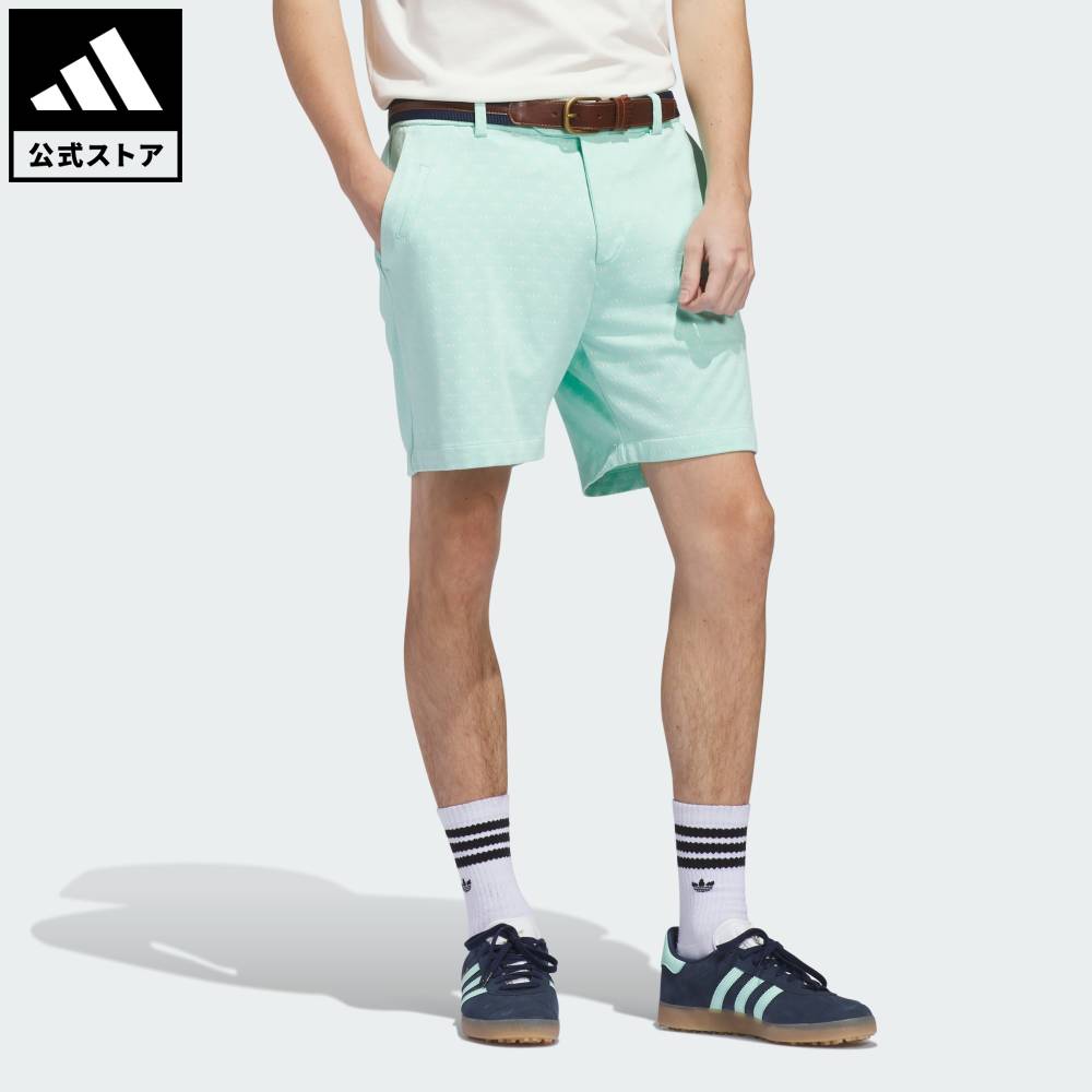乐天商城 - 【公式】アディダス adidas 返品可 ゴルフ オリジナルス オールオーバー ショーツ オリジナルス メンズ ウェア・服 ショートパンツ・短パン 緑 グリーン KE6137
