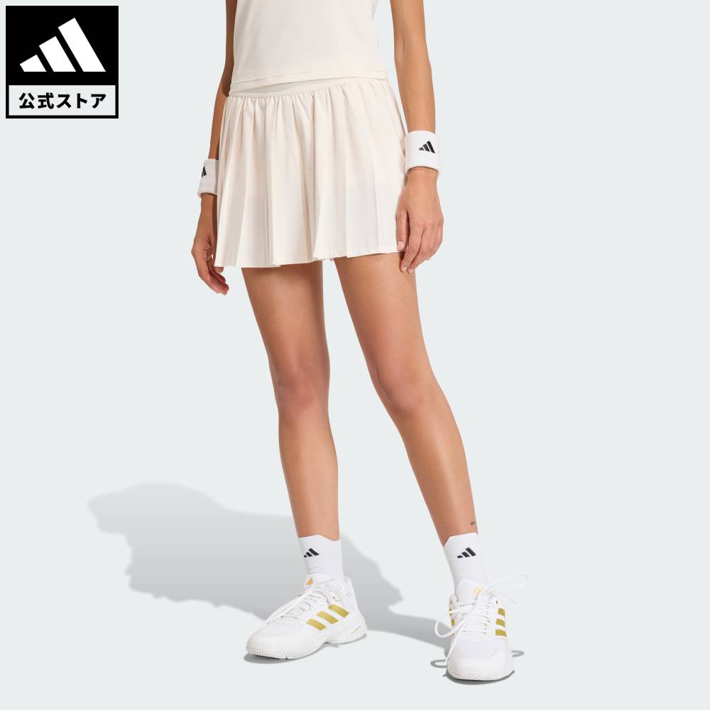 【公式】アディダス adidas 返品可 テニス テニス クラシックス スカート パフォーマンス レディース ウェア・服 スカート 白 ホワイト KE8869
