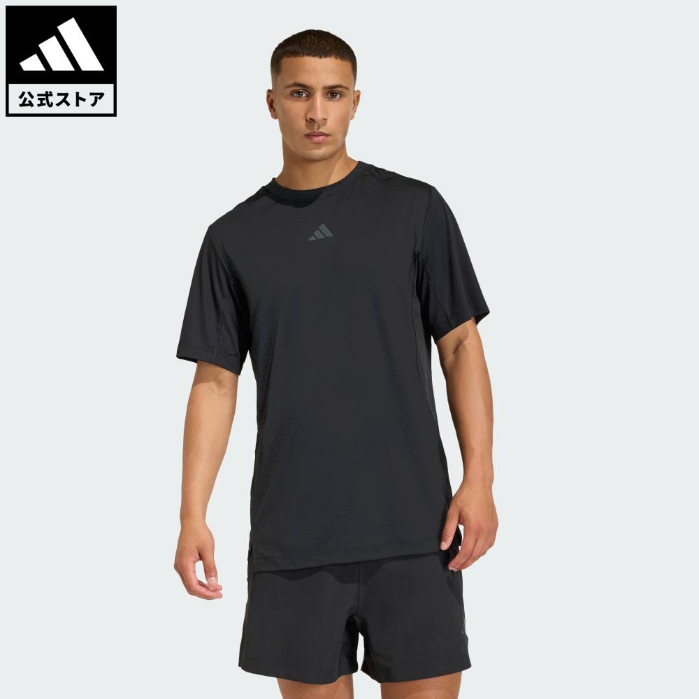乐天商城 - 【ポイント20倍 5/9 20:00～5/20 23:59】 【公式】アディダス adidas 返品可 ジム・トレーニング D4T PrimeLift スリーストライプス半袖Tシャツ パフォーマンス メンズ ウェア・服 Tシャツ 黒 ブラック KE9937 【PT】