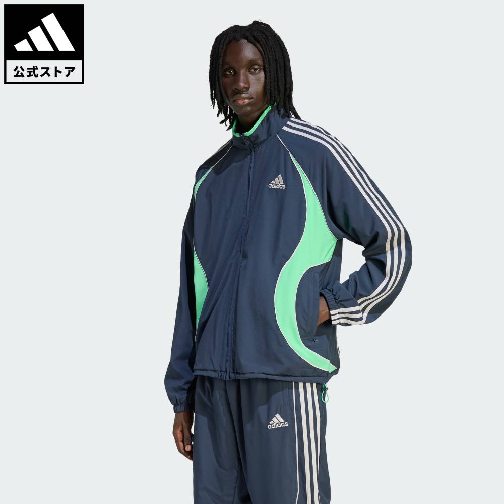 乐天商城 - 【ポイント20倍 5/9 20:00～5/20 23:59】 【公式】アディダス adidas 返品可 ライフスタイル チームガイスト アディカラー トラックトップ オリジナルス メンズ ウェア・服 ジャージ 青 ブルー KF4979 【PT】