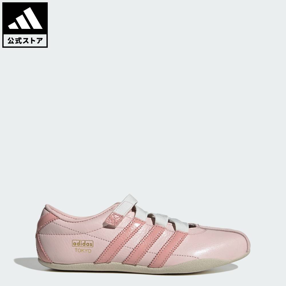 乐天商城 - 【公式】アディダス adidas 返品可 ライフスタイル トーキョーMJ / TOKYO MJ オリジナルス レディース シューズ・靴 スニーカー ピンク KI3027