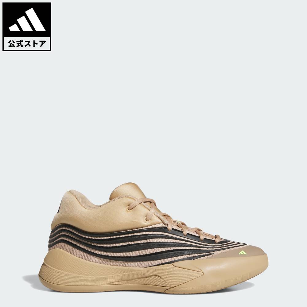 【公式】アディダス adidas 返品可 バスケットボール デイム X / Dame X パフォーマンス ユニセックス シューズ・靴 スニーカー ブラウン KJ4399
