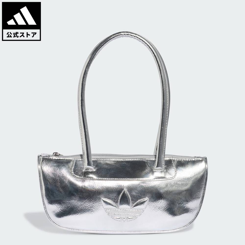 【公式】アディダス adidas 返品可 ライフスタイル ADILENIUM シーズン 5 メタリック ショルダーバッグ オリジナルス ユニセックス アクセサリー バッグ・カバン シルバー KY0973
