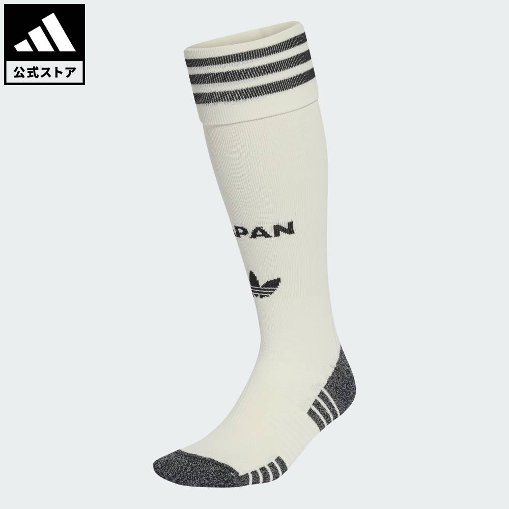 乐天商城 - 【公式】アディダス adidas 返品可 サッカー サッカー日本代表 2026 アウェイ ソックス オリジナルス ユニセックス アクセサリー ソックス・靴下 白 ホワイト JN1920