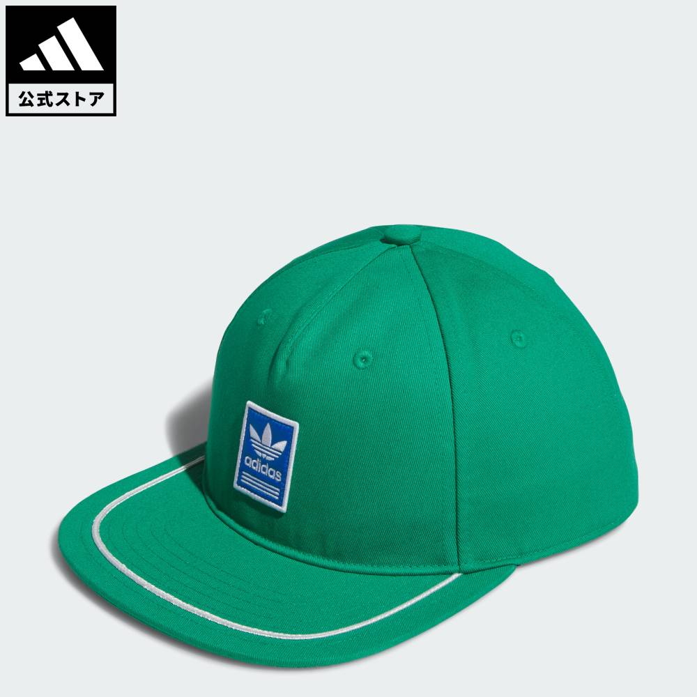 乐天商城 - 【公式】アディダス adidas 返品可 ゴルフ オリジナルス パッチ キャップ オリジナルス ユニセックス アクセサリー 帽子 緑 グリーン JY7378
