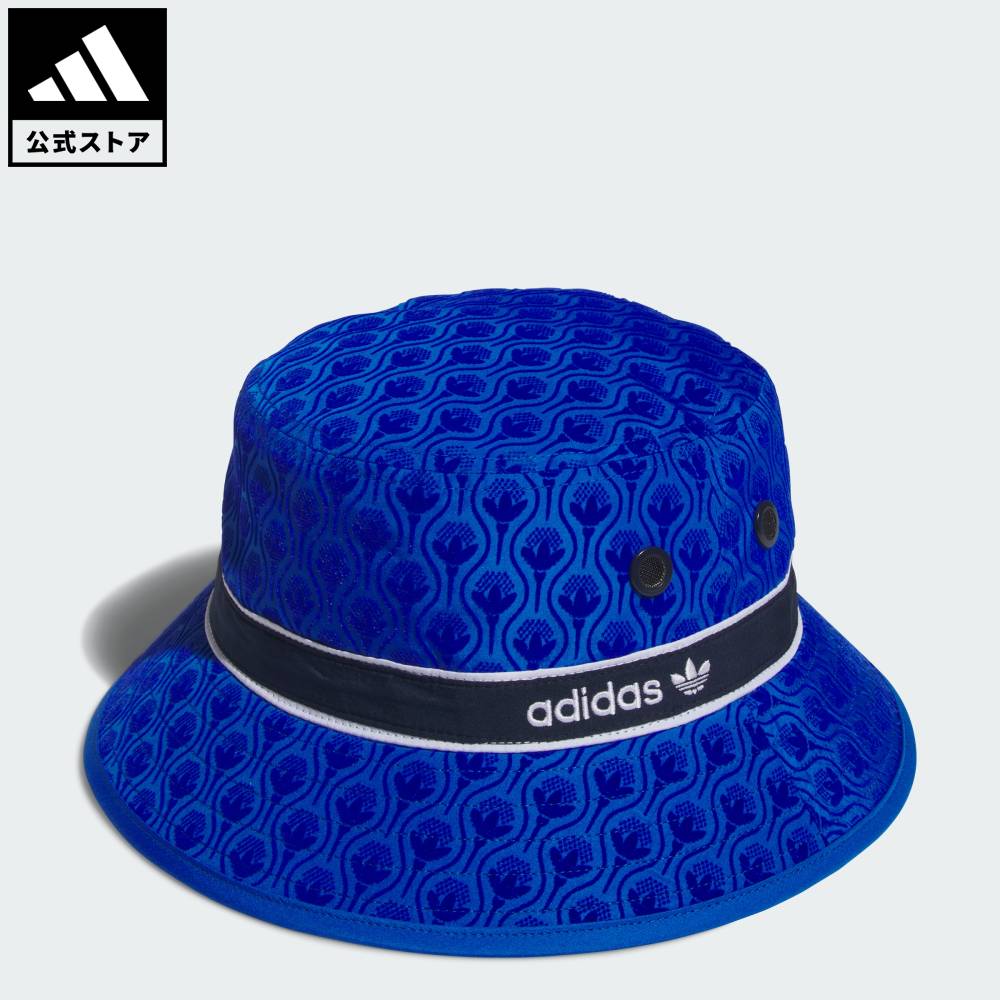 【公式】アディダス adidas 返品可 ゴルフ オリジナルス バケット ハット オリジナルス ユニセックス アクセサリー 帽子 青 ブルー JY7384