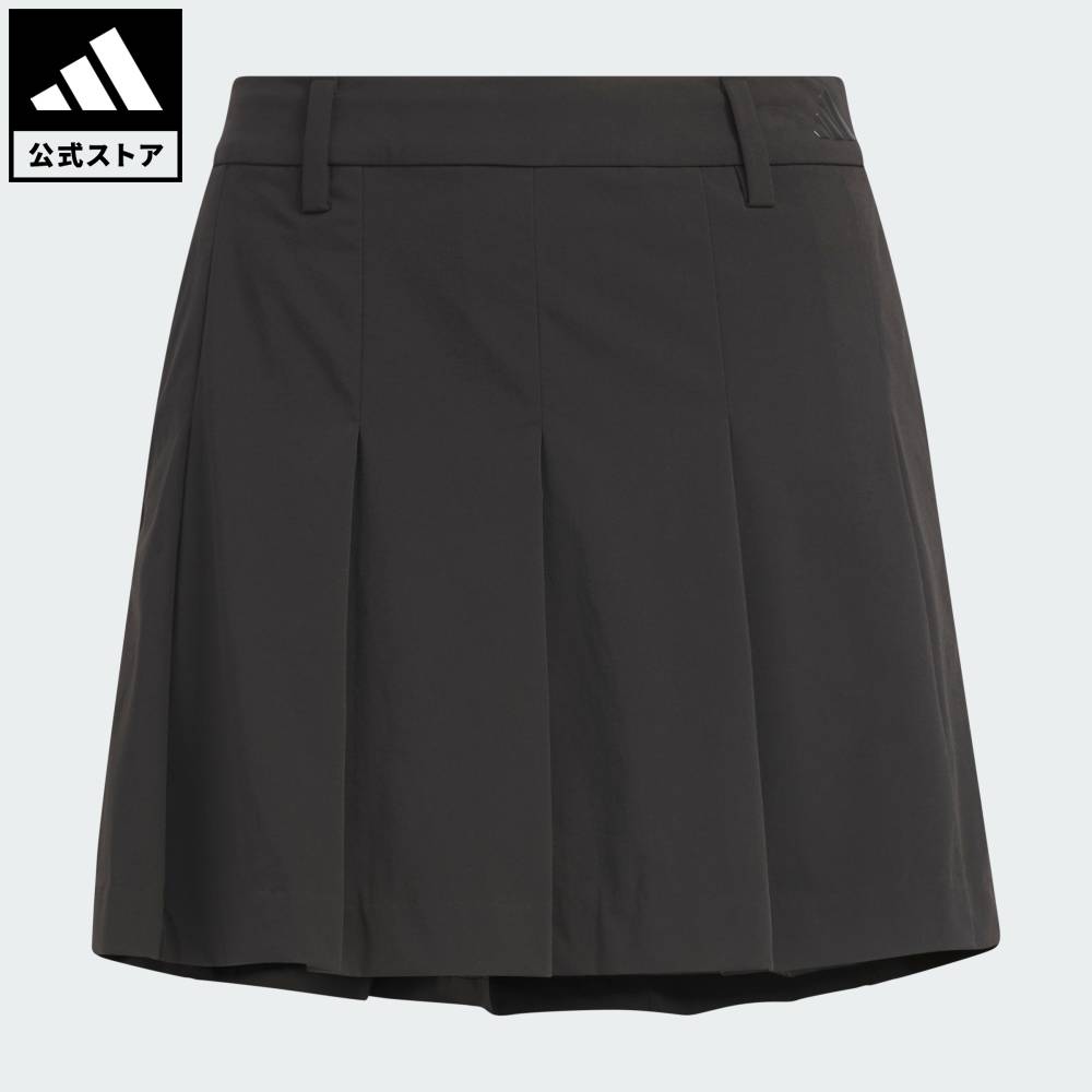 ADIDAS - 【公式】アディダス adidas 返品可 ゴルフ アルティメット365ツアー プリーツ スカート パフォーマンス レディース ウェア・服 スカート 黒 ブラック KA1796