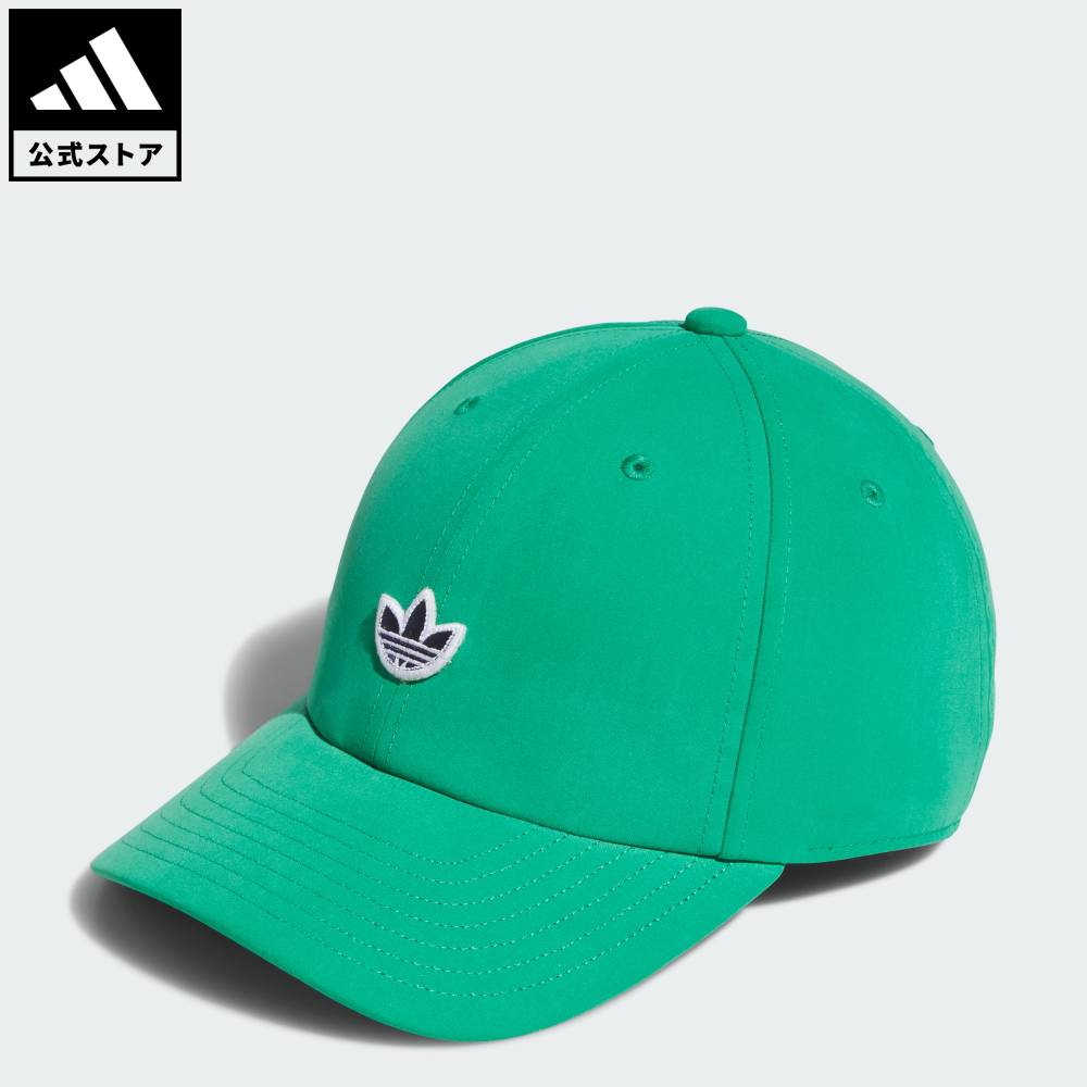 乐天商城 - 【公式】アディダス adidas 返品可 ゴルフ オリジナルス リラックス キャップ オリジナルス ユニセックス アクセサリー 帽子 緑 グリーン KB8668