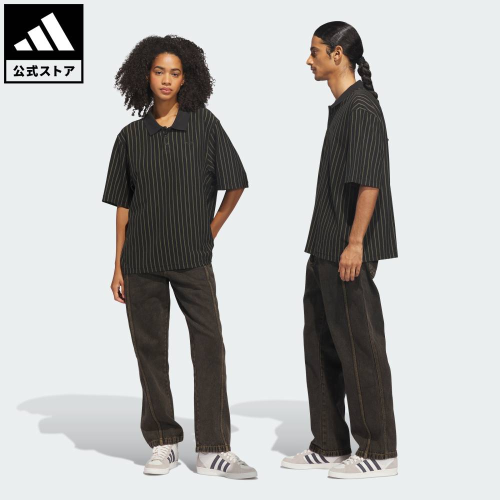 乐天商城 - 【ポイント20倍 5/9 20:00～5/20 23:59】 【公式】アディダス adidas 返品可 ライフスタイル スケートボーディング x KADER アシッドウォッシュ パンツ オリジナルス ユニセックス ウェア・服 ボトムス ブラウン KD9431 【PT】