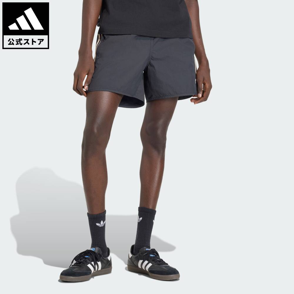 乐天商城 - 【公式】アディダス adidas 返品可 ライフスタイル スプリンター ショーツ オリジナルス メンズ ウェア・服 ショートパンツ・短パン グレー KE1658