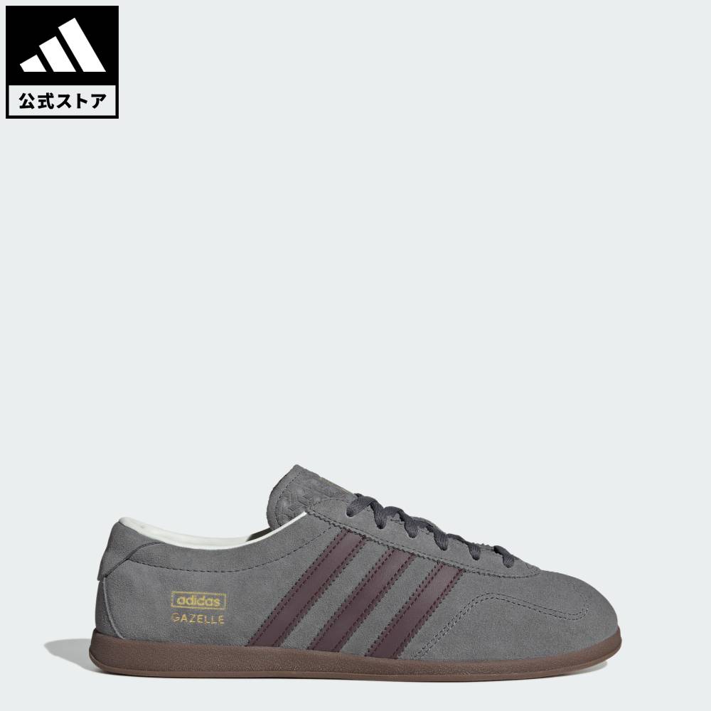乐天商城 - 【公式】アディダス adidas 返品可 ライフスタイル GAZELLE LO PRO for EMMI オリジナルス ユニセックス シューズ・靴 スニーカー グレー KI0016