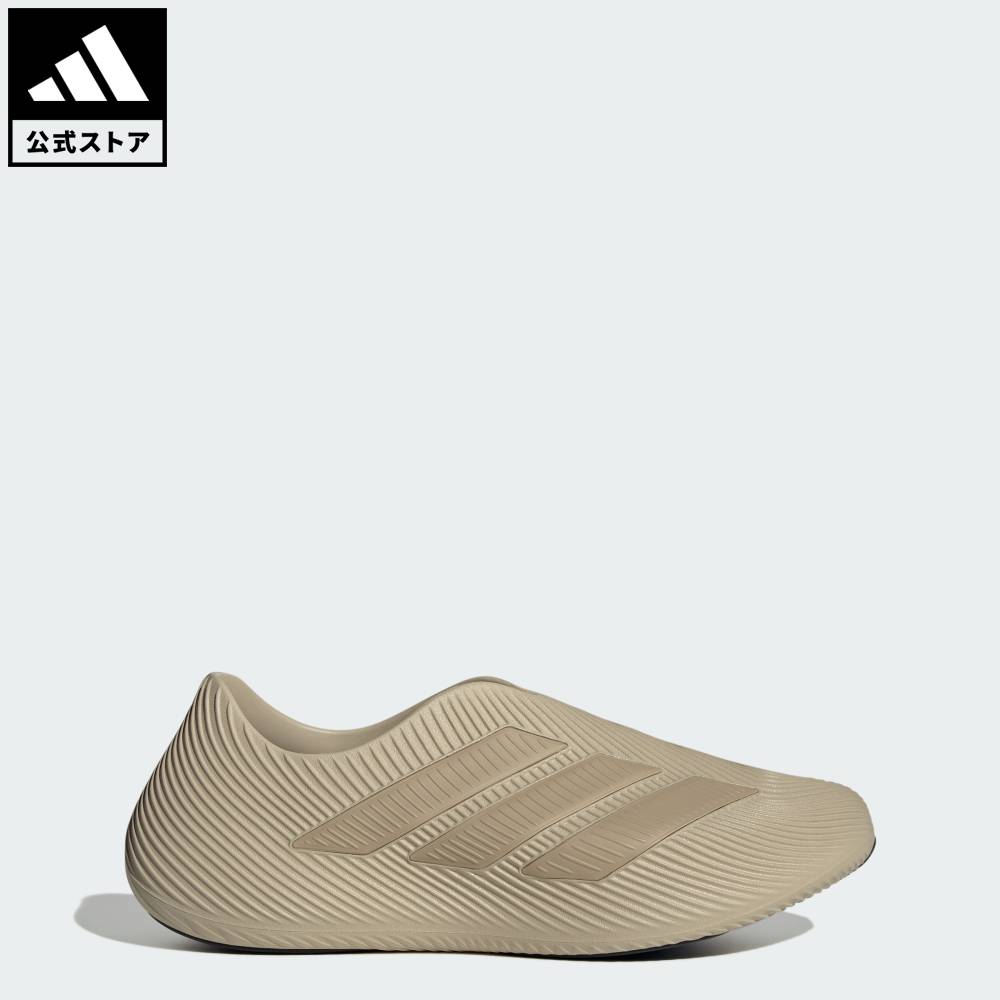 乐天商城 - 【公式】アディダス adidas 返品可 ライフスタイル ピュアチル スポーツウェア ユニセックス シューズ・靴 サンダル＆ビーチサンダル ベージュ KI0073 リカバリー