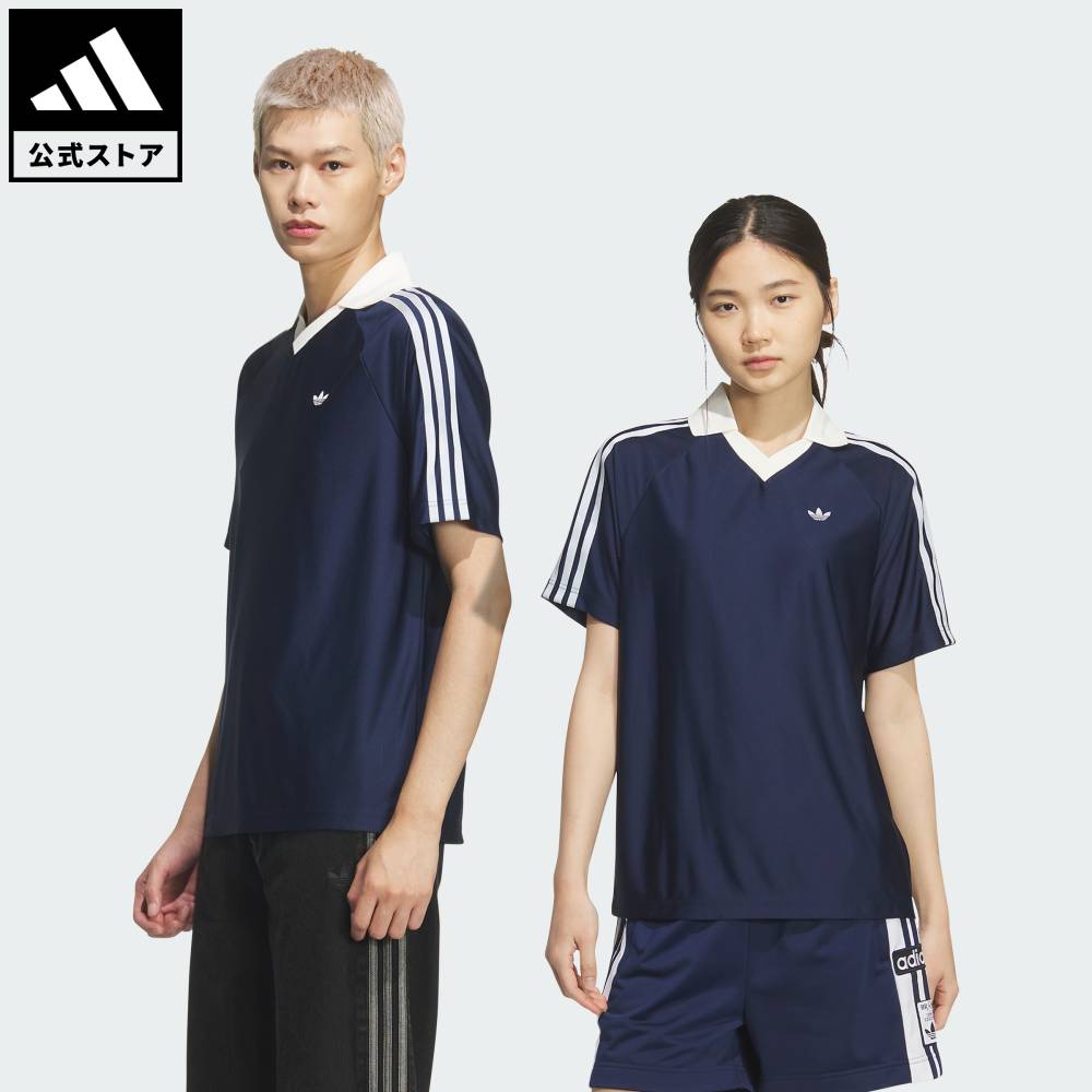 乐天商城 - 【ポイント20倍 5/9 20:00～5/20 23:59】 【公式】アディダス adidas 返品可 ライフスタイル FTBL JSY for BEAUTY&YOUTH オリジナルス ユニセックス ウェア・服 ユニフォーム 青 ブルー KS7239 【PT】