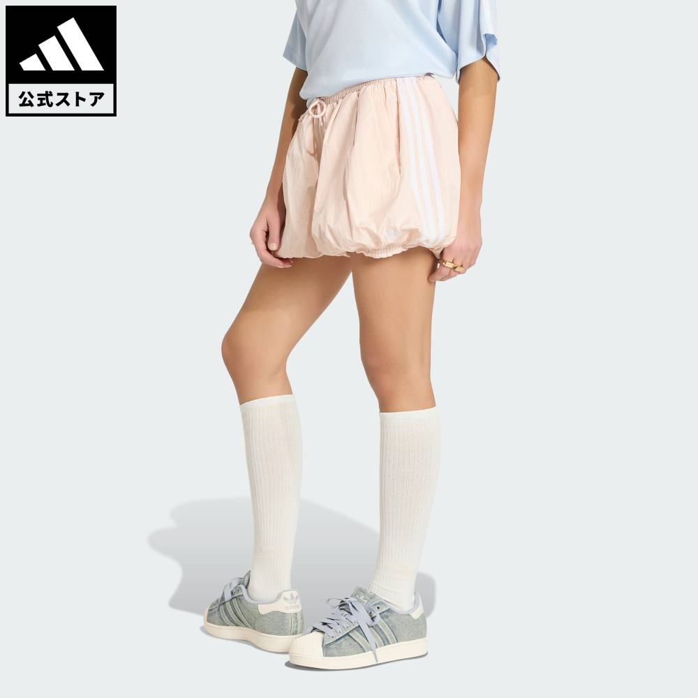 アディダス adidas 返品可 ソーシャルギフト対象 ライフスタイル ADILENIUM 5.0 バルーン ショーツ オリジナルス レディース ウェア・服 ショートパンツ・短パン ピンク KY5069 