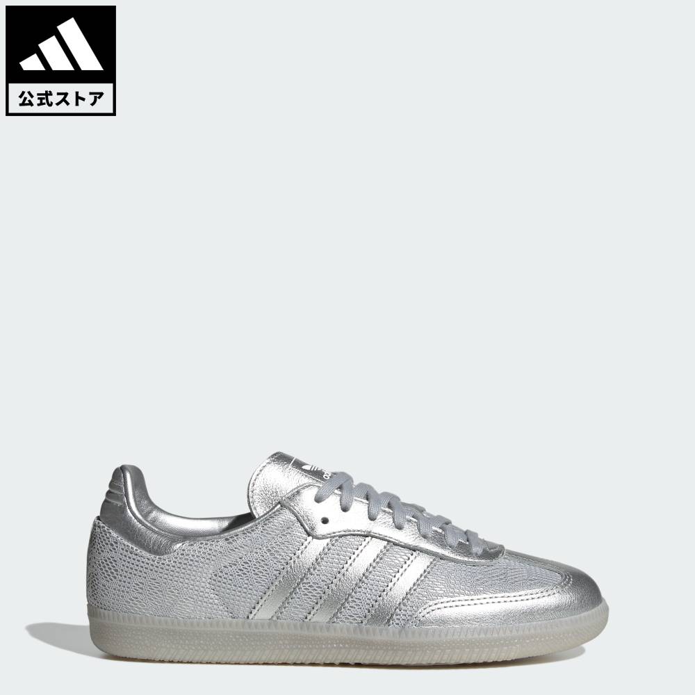 【直営店限定/日本限定】 【公式】アディダス adidas 返品可 ライフスタイル SAMBA OG W for Japan オリジナルス メンズ シューズ・靴 スニーカー シルバー LA2687