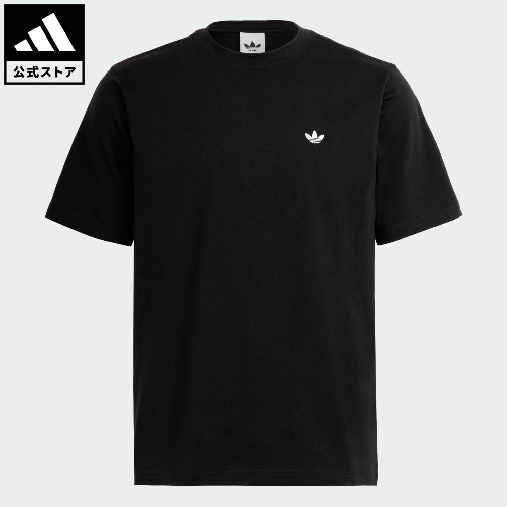 【公式】アディダス adidas 返品可 ソーシャルギフト対象 ライフスタイル ターンテーブル　Tシャツ オリジナルス ユニセックス ウェア・服 Tシャツ 黒 ブラック LE0164