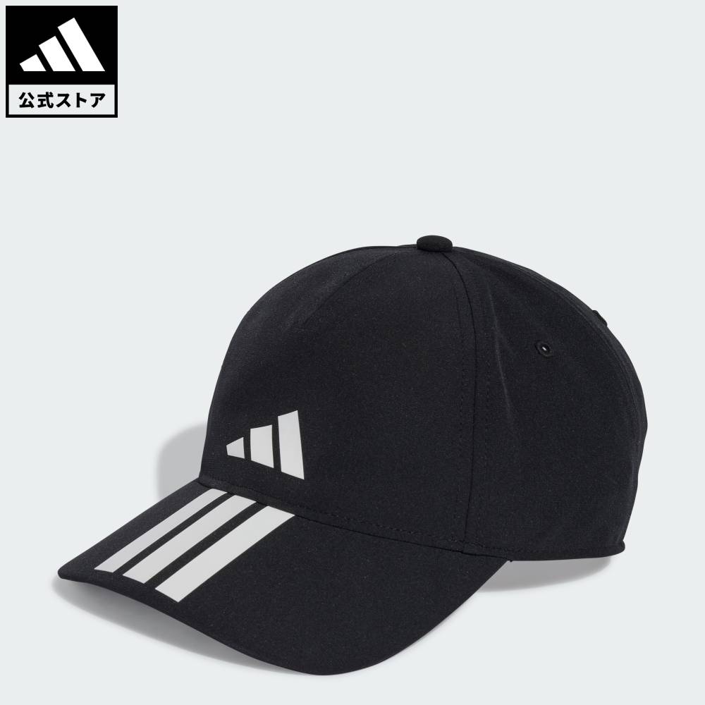 アディダス adidas 返品可 ジム・トレーニング ベースボールキャップ スリーストライプス クライマプルーフ パフォーマンス ユニセックス アクセサリー 帽子 黒 ブラック JY0938