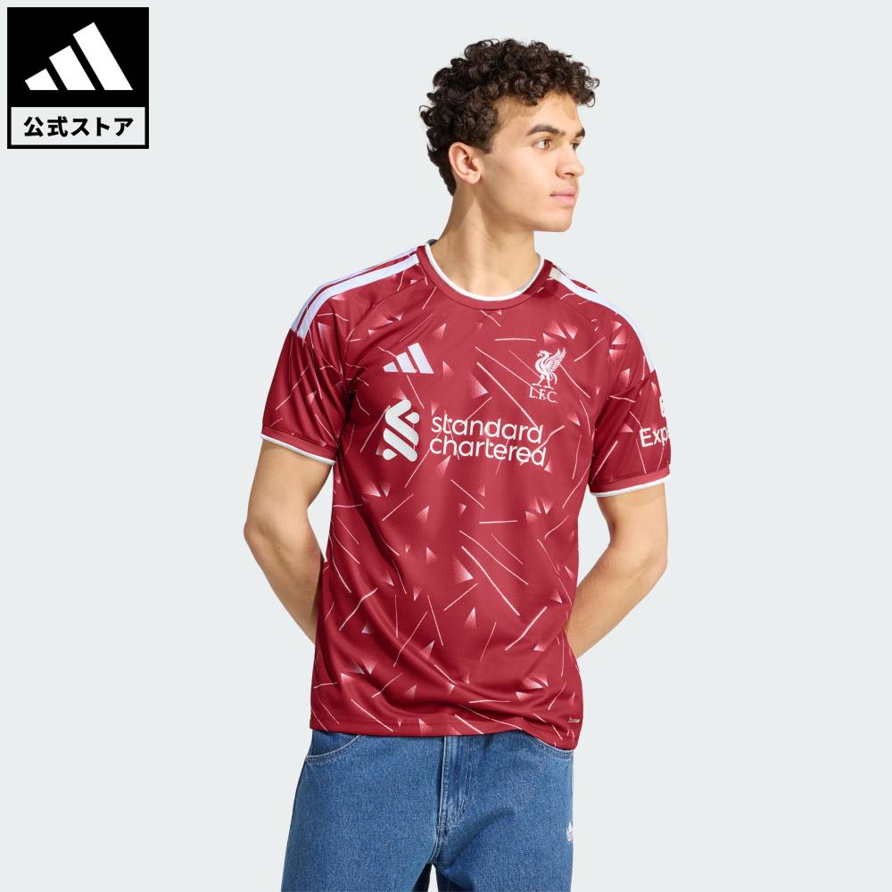 樂天商城 - 【公式】アディダス adidas 返品可 サッカー リバプールFC 26/27 ホームジャージー パフォーマンス メンズ ウェア・服 ユニフォーム KA6852