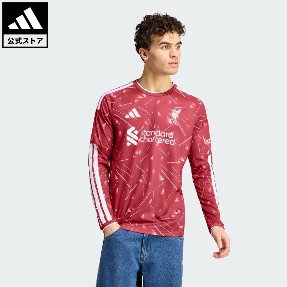 【国内正規品】リヴァプールFC ORIGINALS 長袖Tシャツ Lサイズ adidas（アディダス） tシャツ リバプールFC オリジナルス 長袖Tシャツ