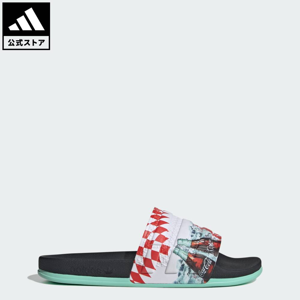【公式】アディダス adidas 返品可 ソーシャルギフト対象 ライフスタイル ADILETTE OG CF COCA COLA オリジナルス ユニセックス シューズ・靴 サンダル 黒 ブラック KH6903