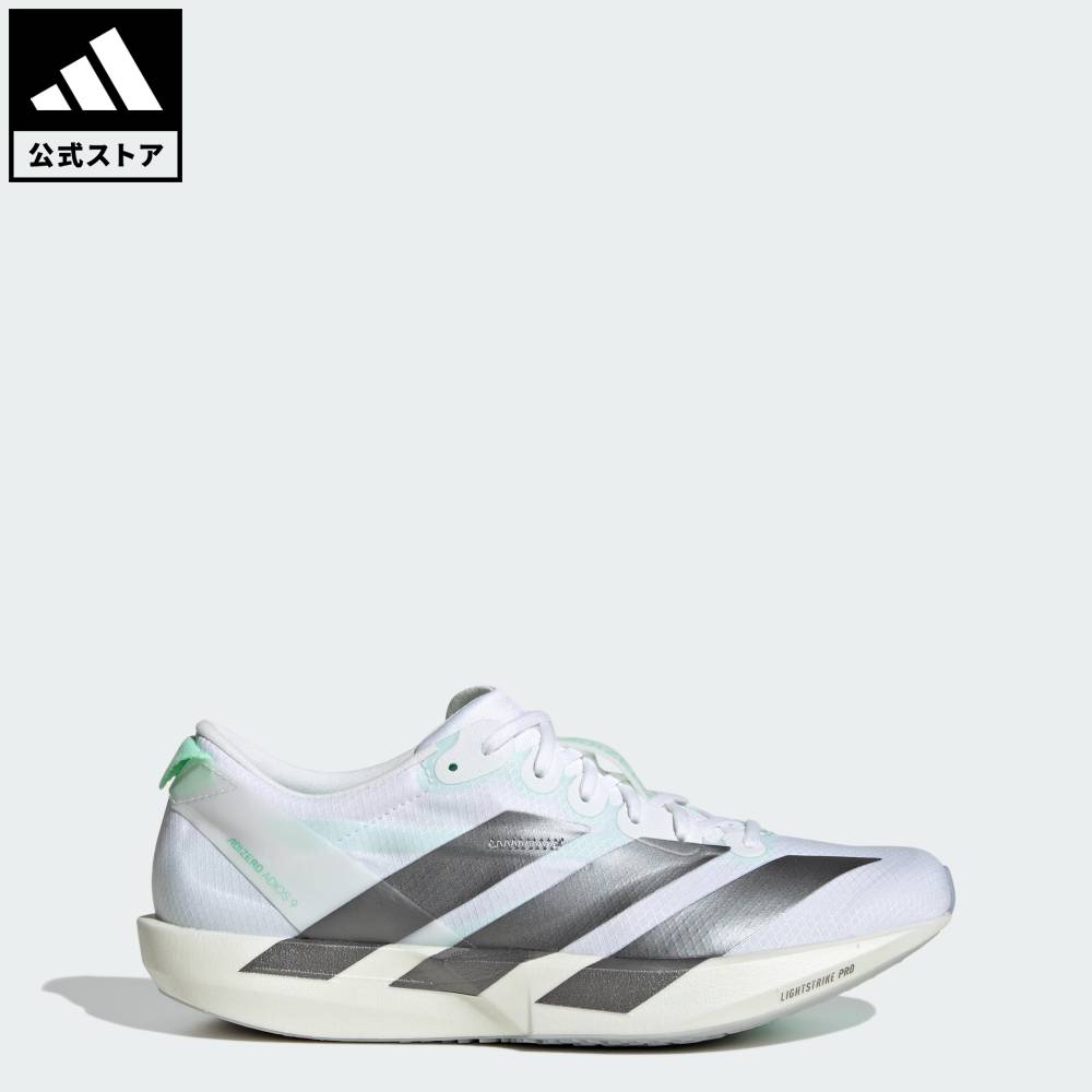 【ポイント10倍 10/24 20:00～10/30 23:59】 【公式】アディダス adidas 返品可 ソーシャルギフト対象 ランニング アディゼロ ジャパン 9 / ADIZERO JAPAN 9 パフォーマンス レディース シューズ・靴 スニーカー 白 ホワイト KH8897 【PTU】