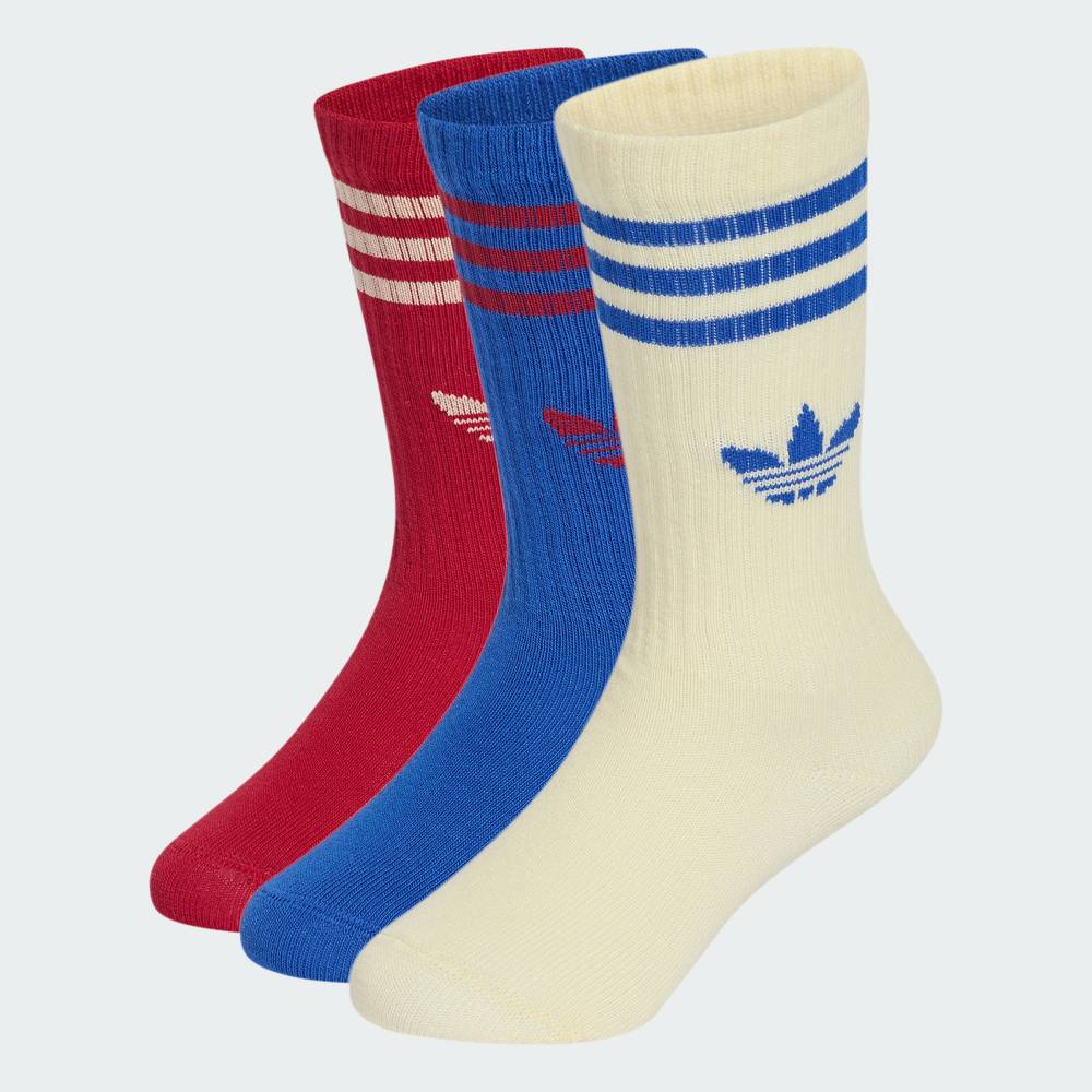 【公式】アディダス adidas 返品可 ライフスタイル クルーソックス 3足組 オリジナ...