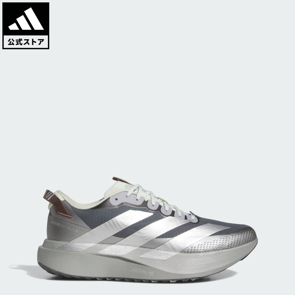 アディダス adidas 返品可 ランニング ADIZERO EVO SL ATR for STAR WARS マンダロリアン & グローグー パフォーマンス メンズ シューズ・靴 スニーカー グレー KI5668