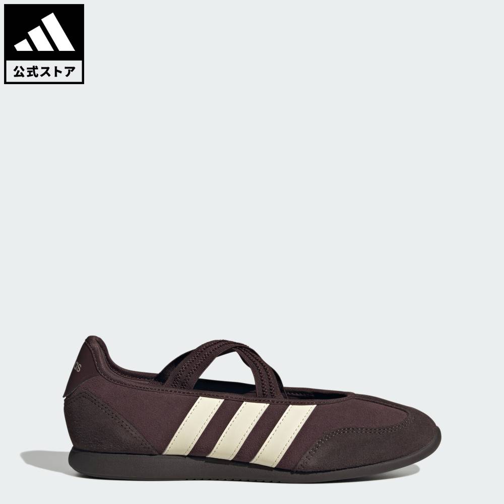 樂天商城 - 【公式】アディダス adidas 返品可 ライフスタイル バレダ メリー ジェーン / BARREDA MARY JANE スポーツウェア レディース シューズ・靴 スニーカー ブラウン KJ2255